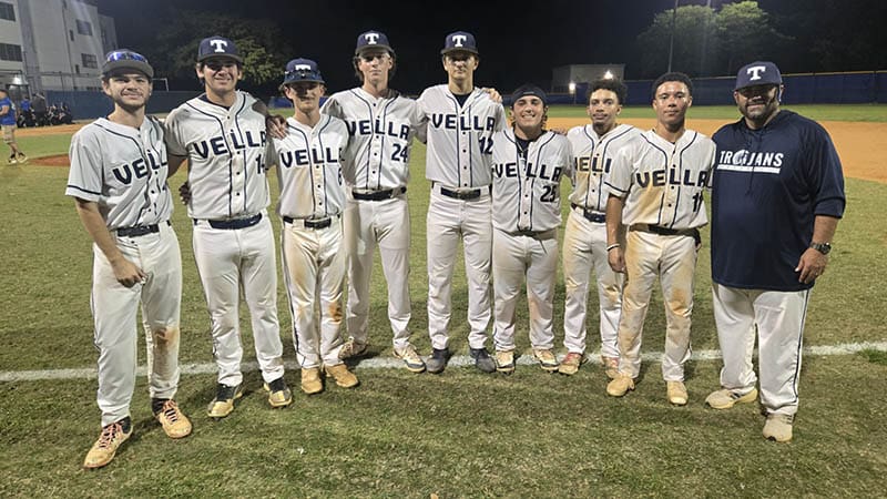 J.P. Taravella Baseball Team Recognizes Seniors • Coral Springs Talk