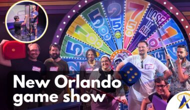 The Great Big Game Show in Orlando group photo