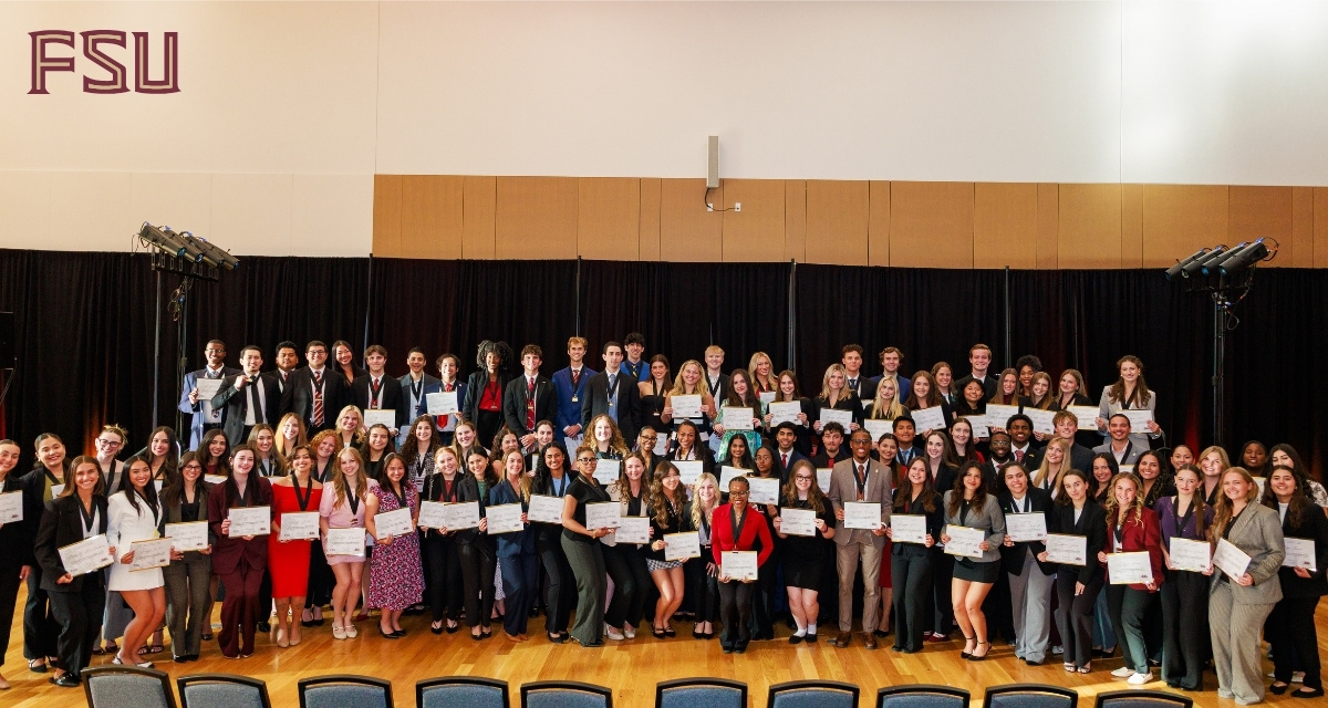 FSU student leaders recognized through Torchbearer 100 program
