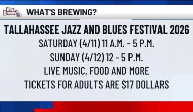 What’s Brewing - Tallahassee Jazz and Blues Festival