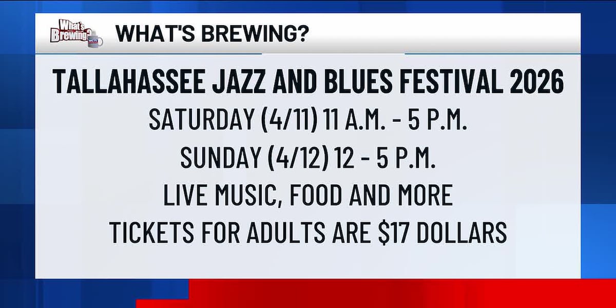 What’s Brewing - Tallahassee Jazz and Blues Festival