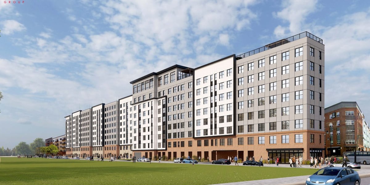 Crews break ground on nine-story student housing complex on West Gaines Street worth over $100M