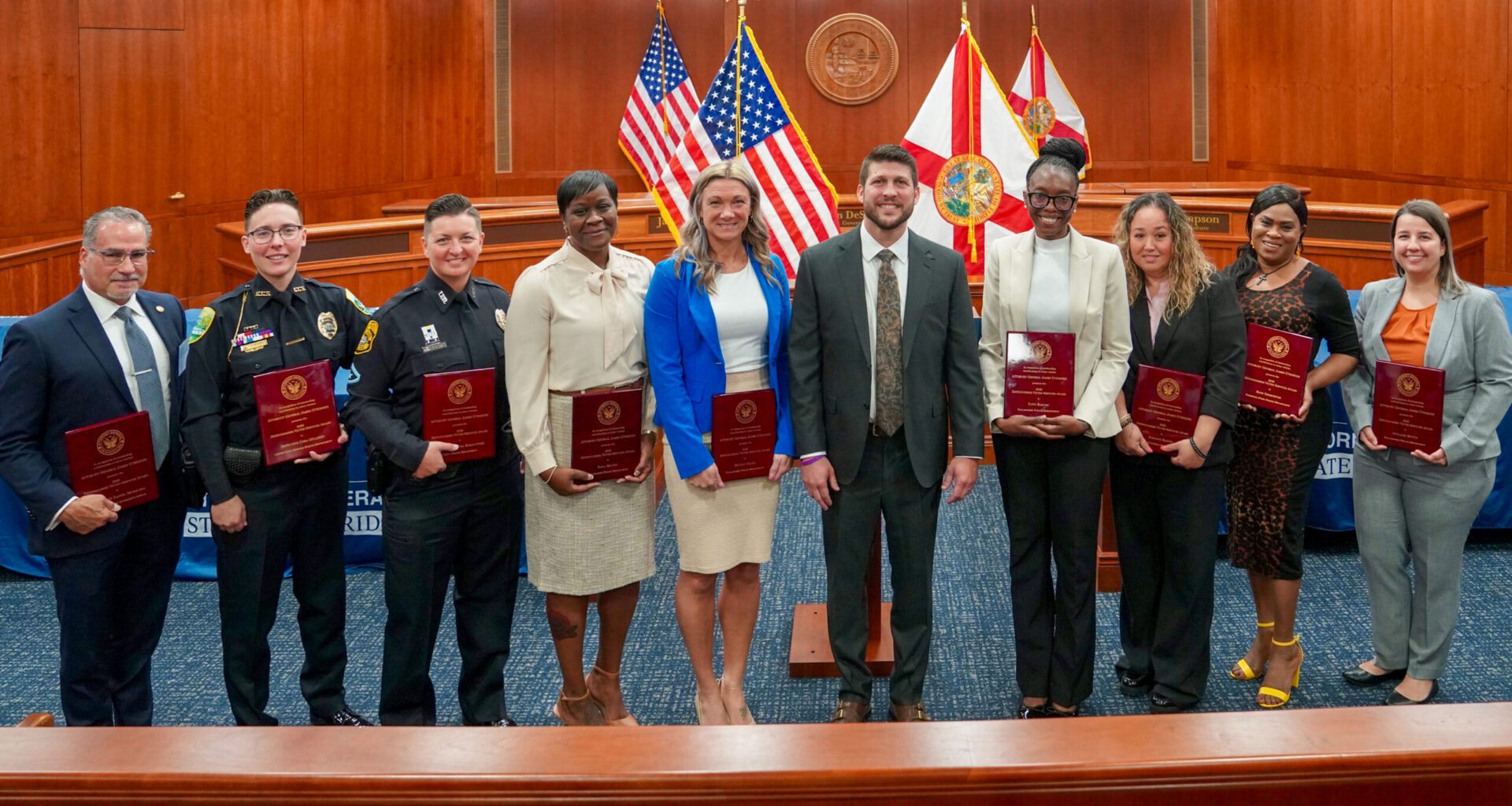 James Uthmeier honors crime victim advocates in Tallahassee ceremony