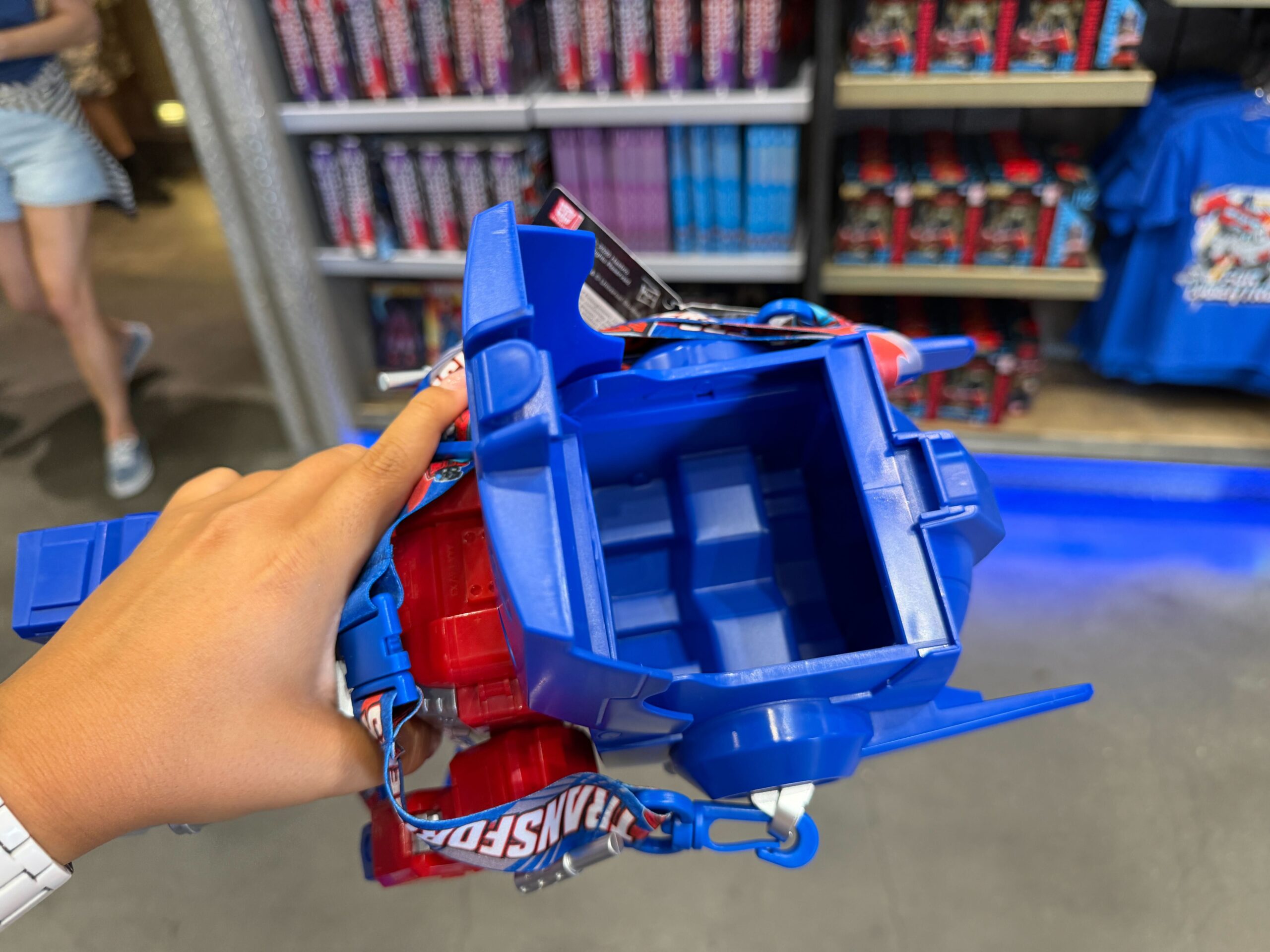 Optimus Prime popcorn bucket