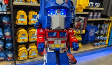 Optimus Prime Popcorn Bucket Rolls Out at Universal Orlando Resort