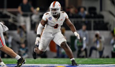 Rueben Bain Jr. selected by Tampa Bay Buccaneers with pick No. 15 in 2026 NFL Draft