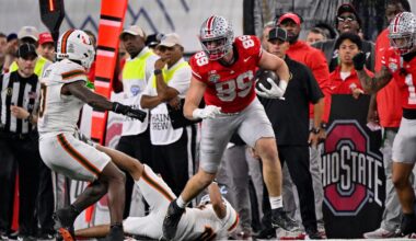 The Miami Dolphins draft TE Will Kacmarek at No. 87 overall in the 2026 NFL Draft