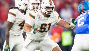 Miami OT Francis Mauigoa selected by New York Giants with No. 10 pick in 2026 NFL Draft