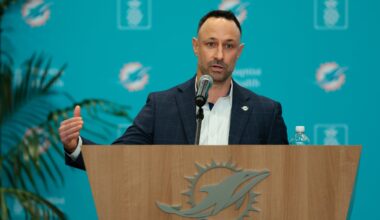 Miami Dolphins general manager Jon-Eric Sullivan establishes VERY clear expectations for his early selections in next week's 2026 NFL Draft