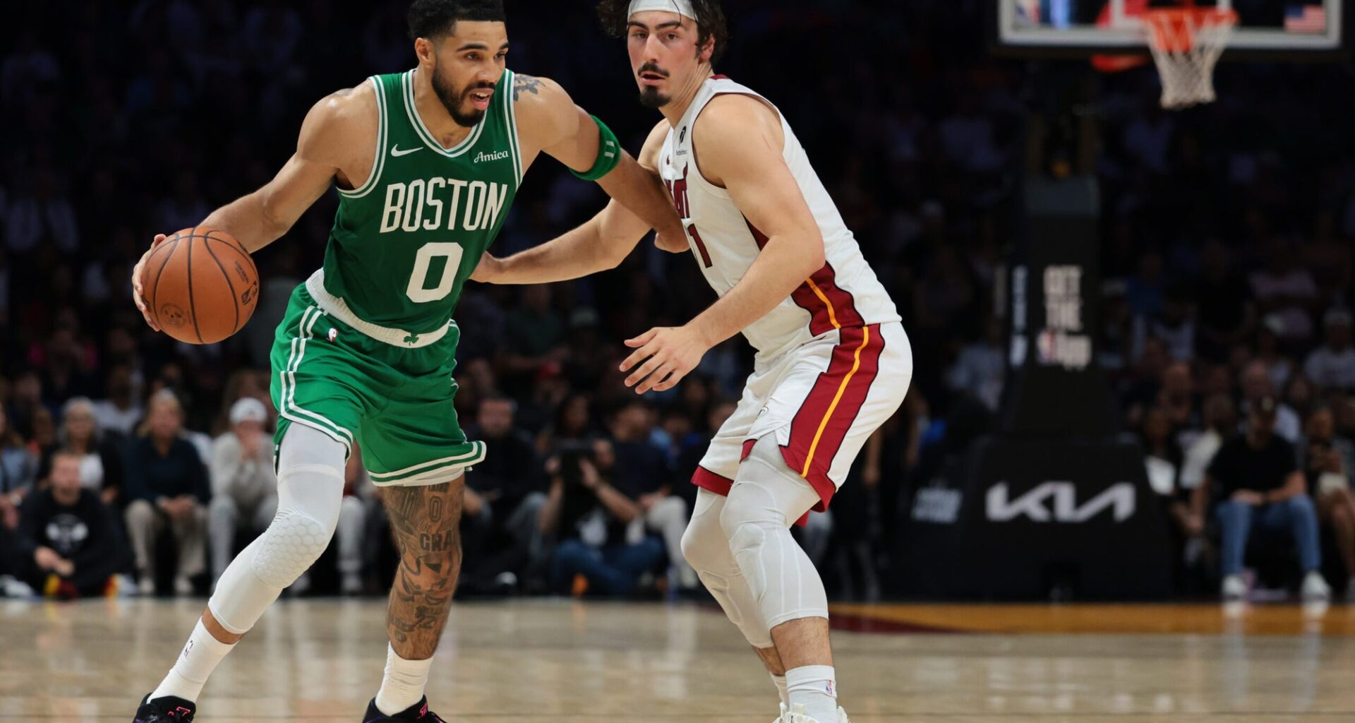 Jayson Tatum makes history with triple-double at Miami - 98.5 The Sports Hub