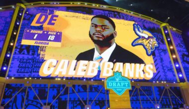 Vikings bet big on Florida DT Caleb Banks with 18th pick in 2026 NFL Draft