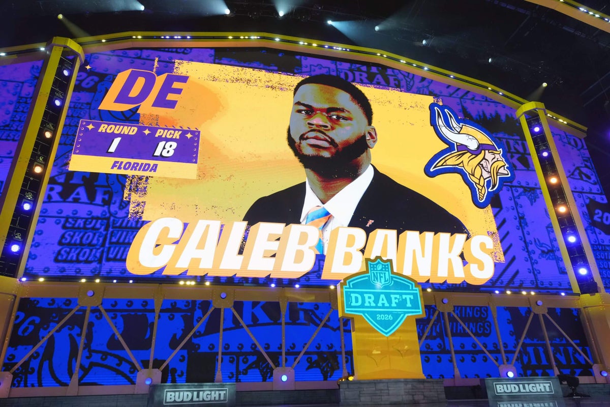 Vikings bet big on Florida DT Caleb Banks with 18th pick in 2026 NFL Draft