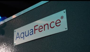 AquaFence system used at TGH installed at aquarium