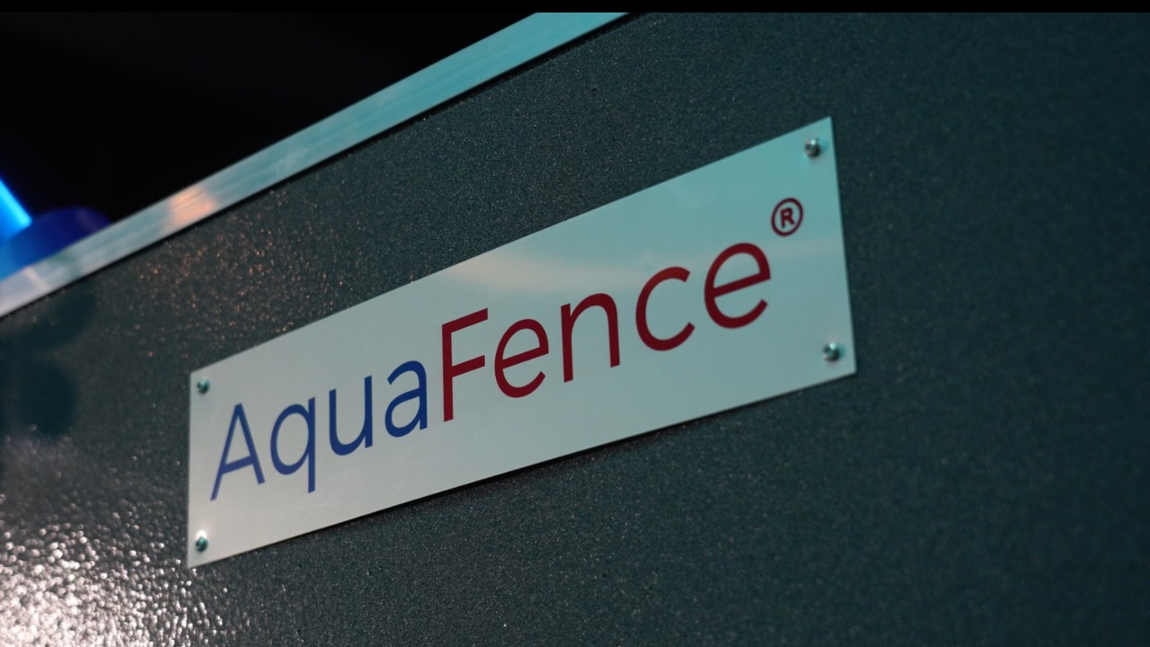 AquaFence system used at TGH installed at aquarium