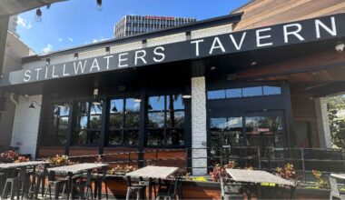 Stillwaters Tavern exterior at The Hub at Bexley in Land O’ Lakes