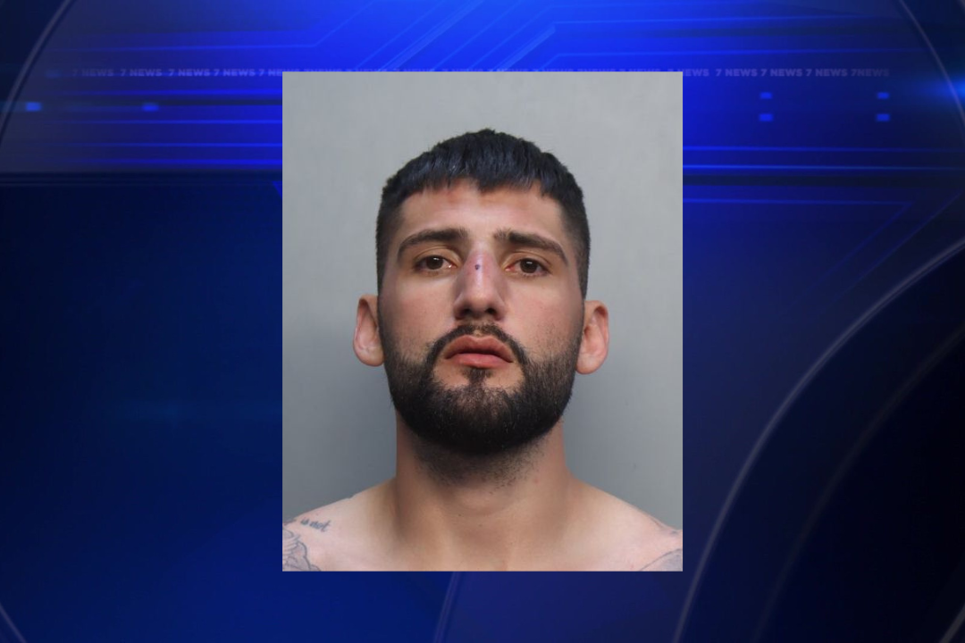 Miami police detain driver who fled scene after hitting construction worker - WSVN 7News | Miami News, Weather, Sports