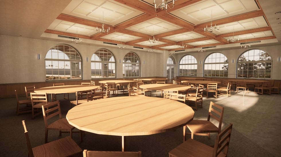 Renderings of the new Wakulla Springs State Park visitor center. 