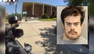 Body cam video shows moment FSUPD confronts suspected shooter