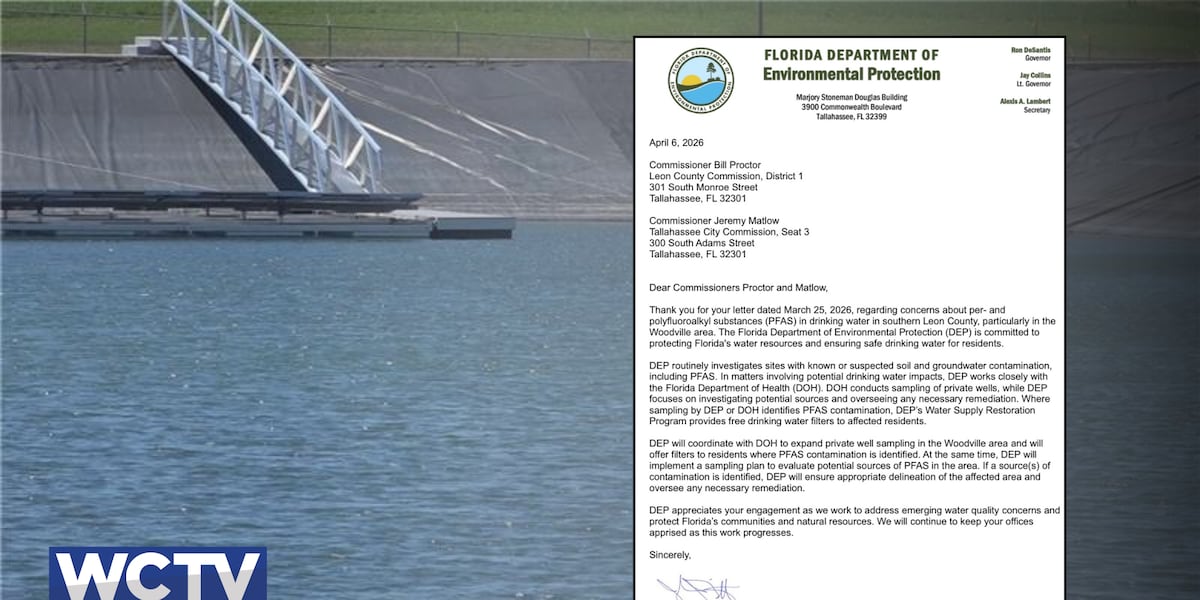 State may study City of Tallahassee’s spray field for “forever chemicals”