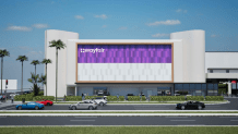 A rendering of Wayfair's first Florida location planned for late 2027 at Galleria Fort Lauderdale.
