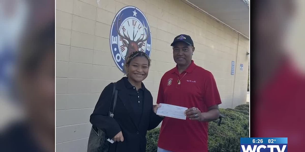Tallahassee Elks Lodge donates to club working to provide free prosthetics