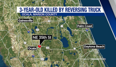 3-year-old Florida girl killed when pick-up truck backs into her in driveway: FHP