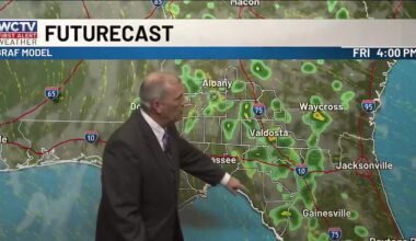 Not everyone lucks out with the rain to end the week for Tallahassee, the Big Bend and South Georgia