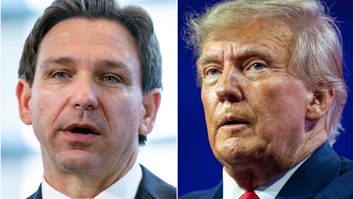 Florida Gov. DeSantis is ‘begging’ Trump for a job