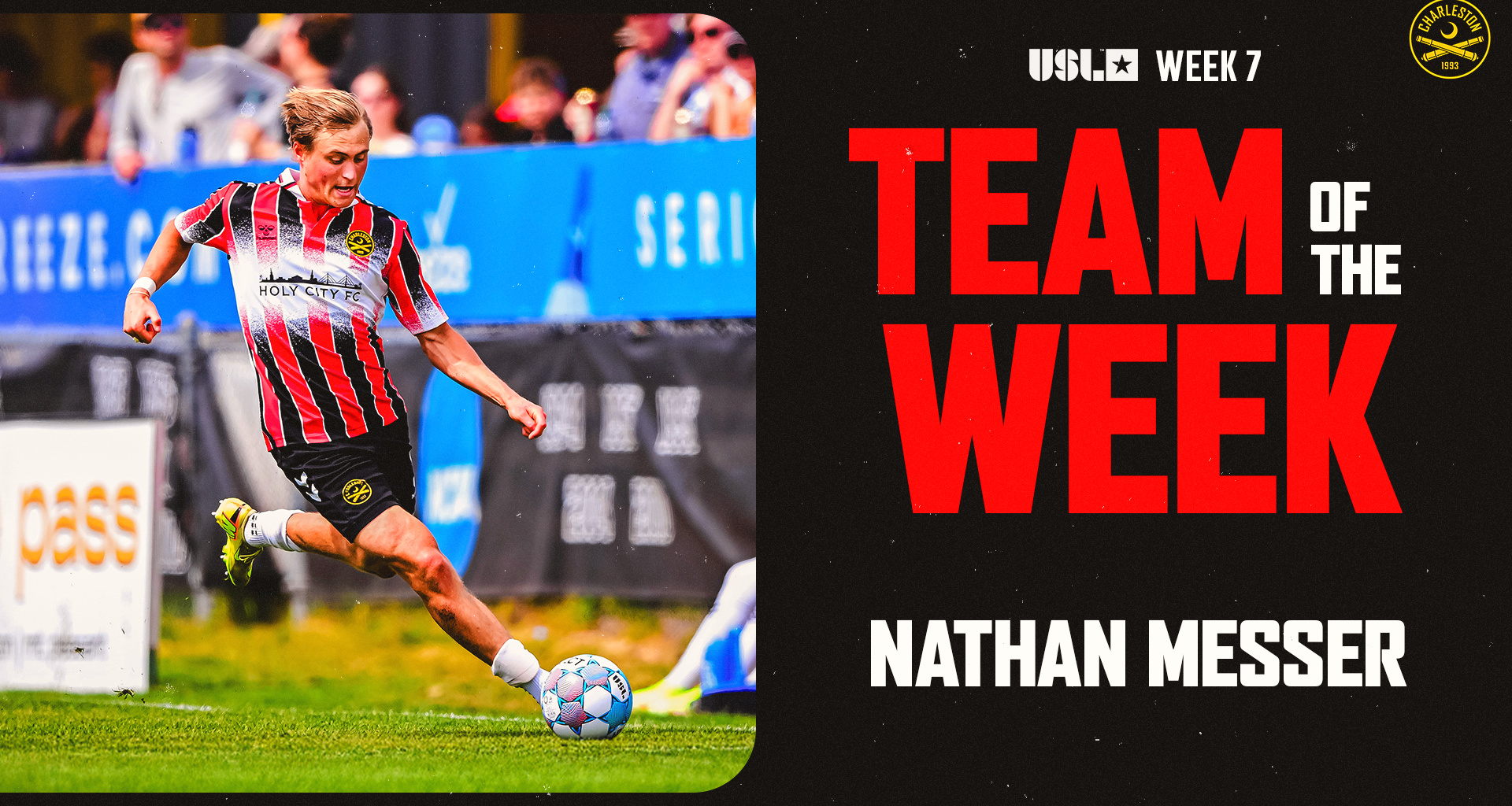 Nathan Messer Earns Spot on USLC Week 7 Team of the Week