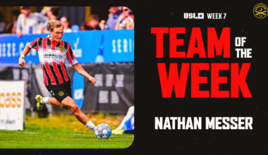Nathan Messer Earns Spot on USLC Week 7 Team of the Week
