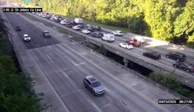 All lanes reopened on I-95 South near MM 329 after multi-vehicle crash