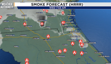 Wildfires burn thousands of acres across Northeast Florida, Southeast Georgia