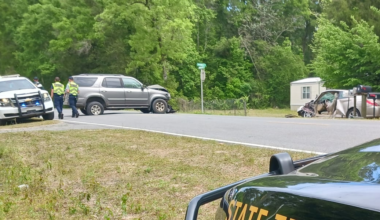 86-year-old woman with serious injuries after head-on collision on Shadeville Road Sunday