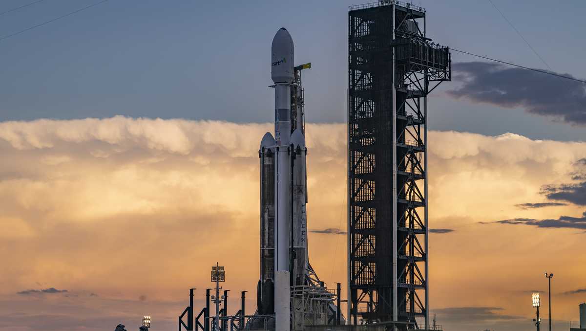 SpaceX to launch powerful Falcon Heavy from Florida's Space Coast