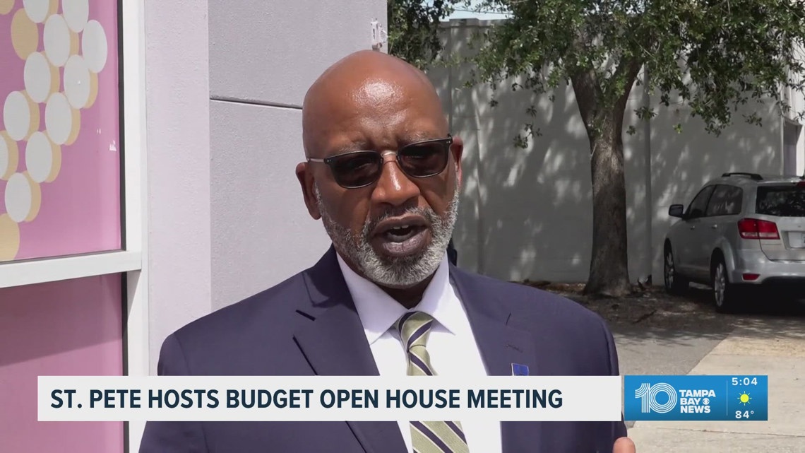 St. Pete hosts budget open house meeting as mayor says resiliency is a priority