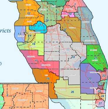 2022-2032 Florida redistricting map South Florida view 2022-2032 florida redistricting map south florida view