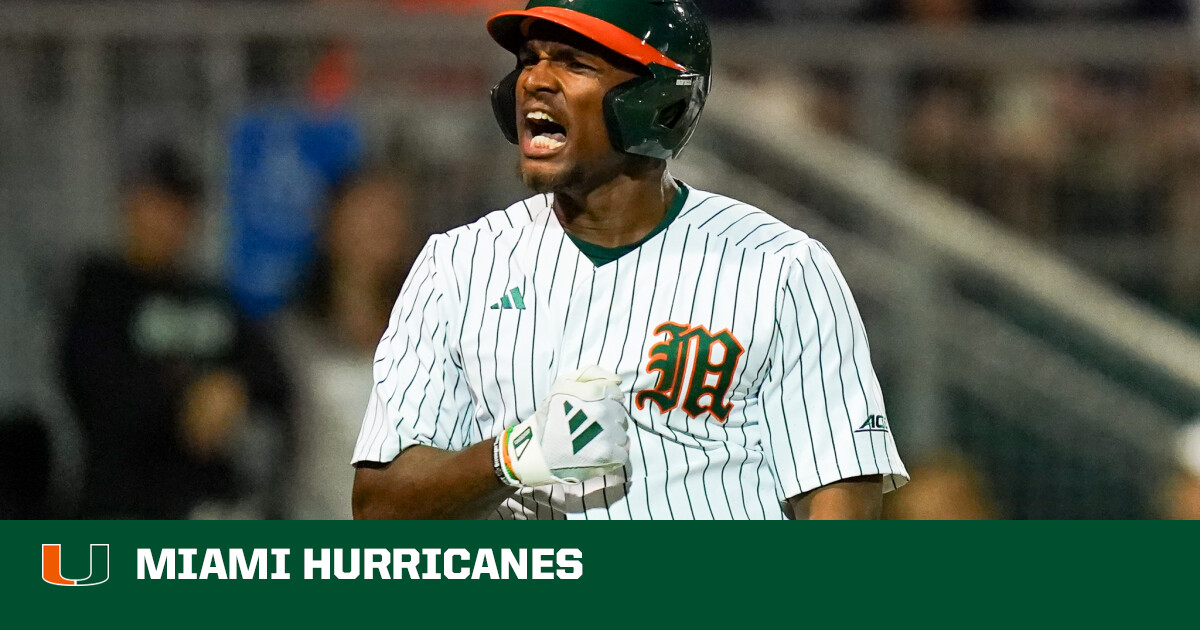 Miami Rolls to 19-1 Run Rule Win Over Virginia Tech – University of Miami Athletics