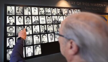 Cuban exiles and veterans commemorate the 65th anniversary of the Bay of Pigs Invasion with new Miami museum