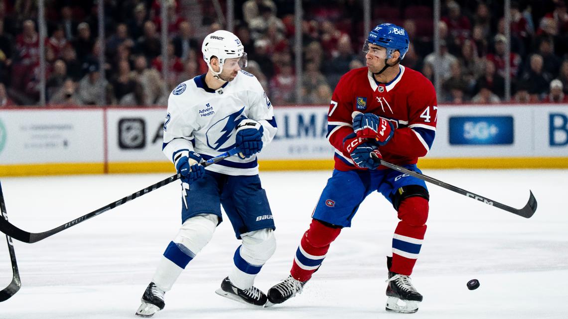 NHL announces date for Tampa Bay Lightning vs. Montreal Canadiens in Game 1 of playoffs