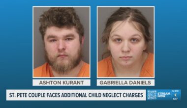 New details for the St. Pete couple on additional charges for child neglect