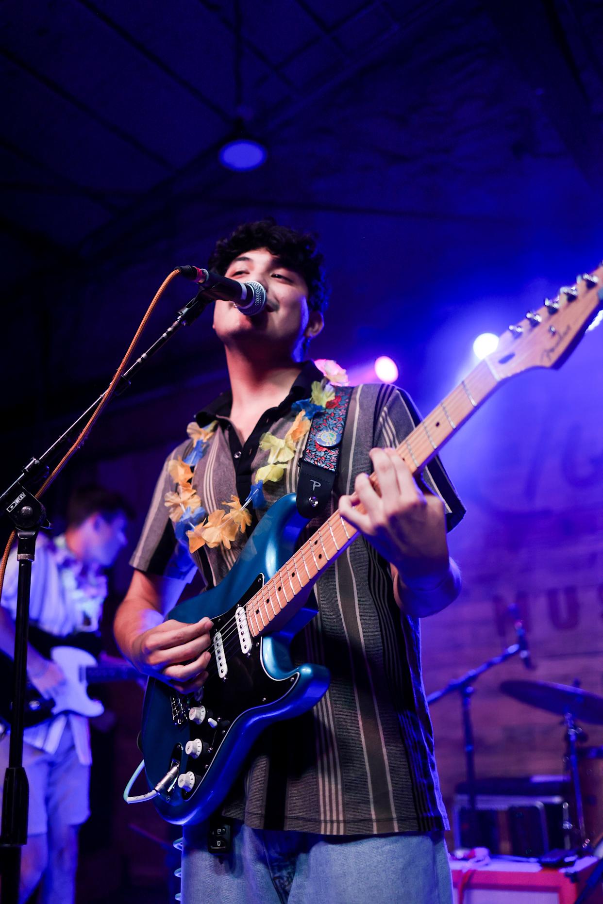 Jacob Da Costa of Tallahassee band The Weatherboys, is one of the producers of “Lei’d Out Loud,” music festival to Florida State University’s Union Green on April 18, 2026.