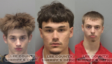 3 arrested, accused of setting stolen vehicle on fire in Cape Coral
