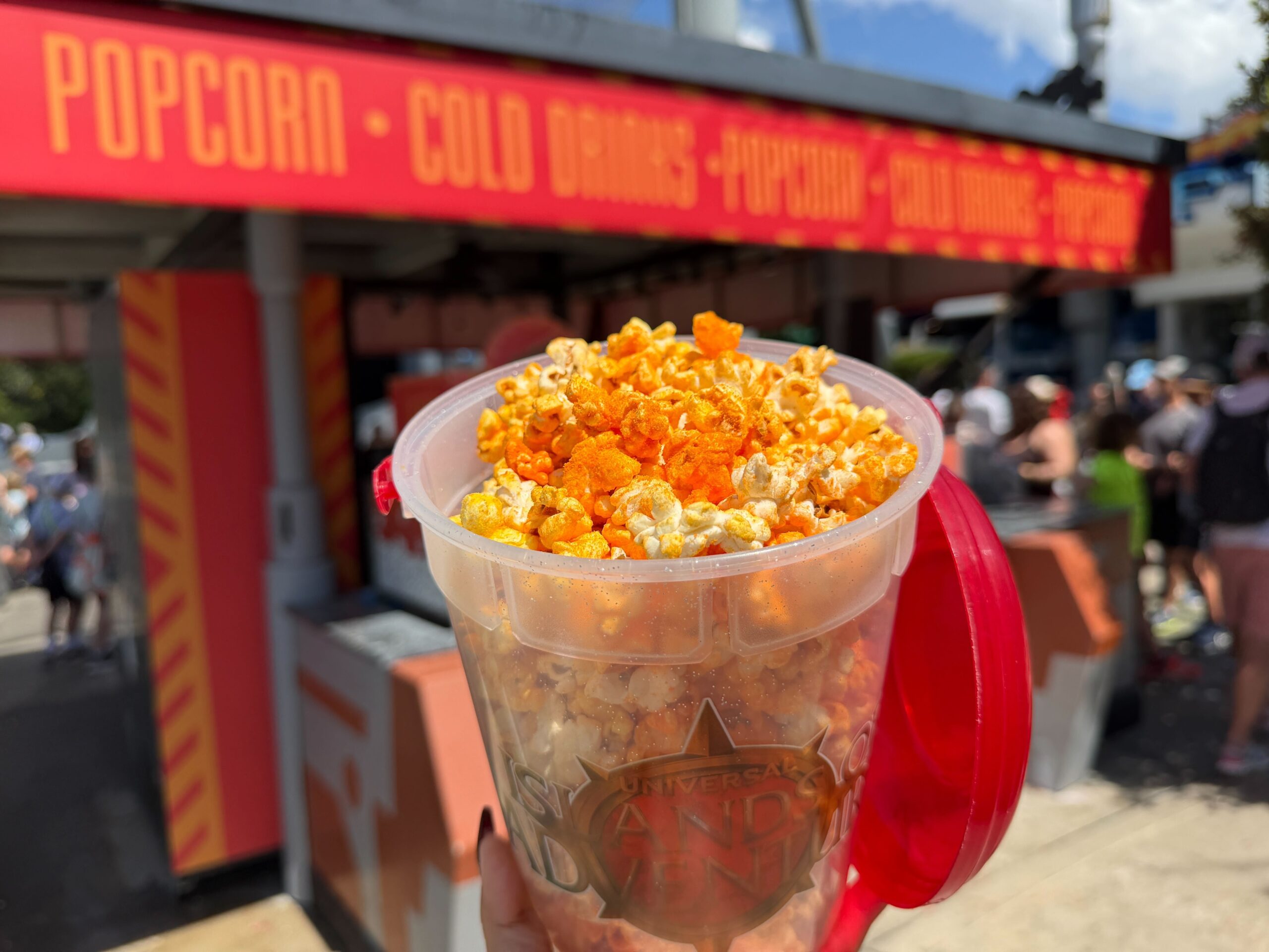 Wow, this popcorn is super impressive! It smells like bacon, and tastes like burnt crispy bacon. It slightly tastes like cheddar. I loved Cheetos popcorn, which this tastes like but with Bacon grease on top of it.
