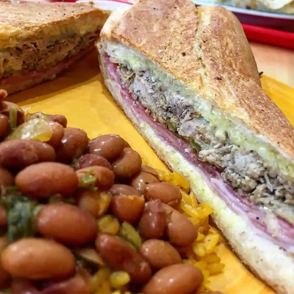 A Cuban sandwich