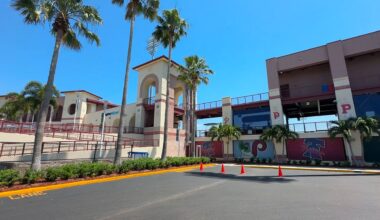 Exterior of Baycare Ballpark, the spring training home of the Philadelphia Phillies. (Spectrum News)