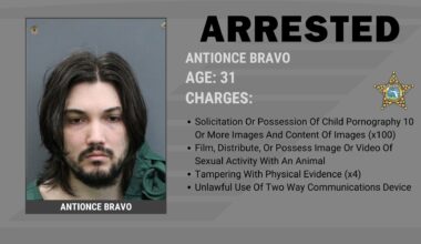 Man Arrested on 100 Counts of Child Pornography Charges