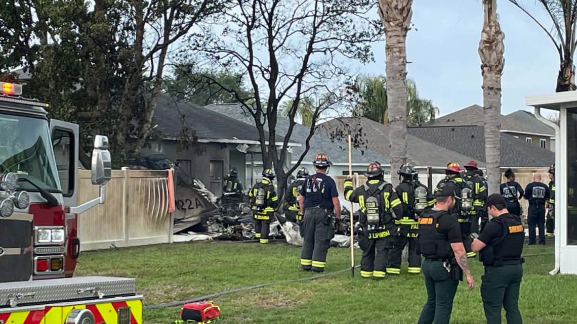 1 person dead, home damaged following Pasco County plane crash