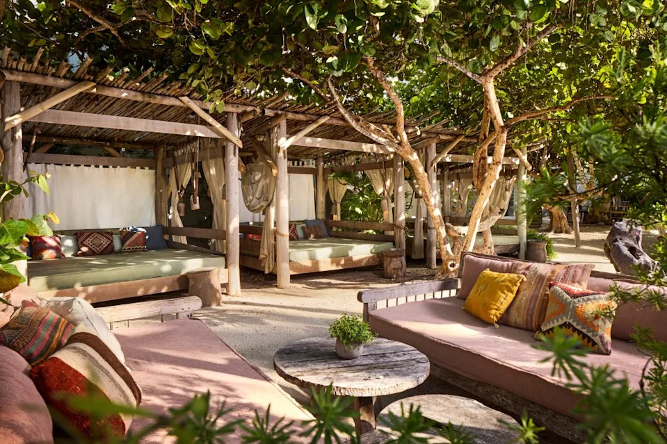 Tala Beach at the 1 Hotel South Beach (pictured) is throwing an Off the Track event on May 1. 1 Hotel South Beach