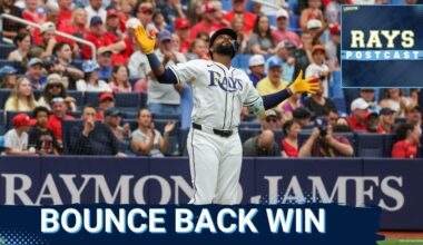 RAYS POSTCAST: The Tampa Bay Rays bounce back and CRUSH the Cincinnati Reds