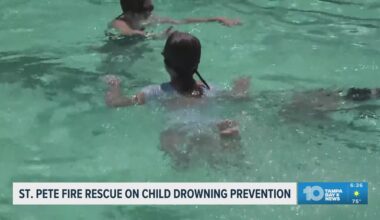 St. Petersburg Fire Rescue discusses on Thursday Morning on child drowning prevention
